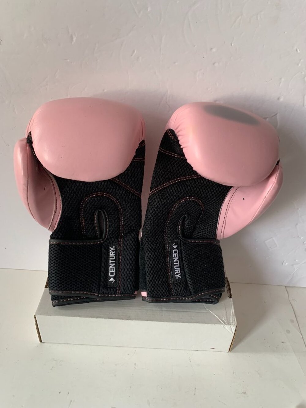 Century Pink & Black Boxing Gloves Training Sparring Gloves